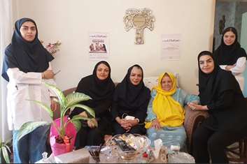 مراقبت در منزل؛حمایت مراقبین سلامت مرکز بهداشت المپیک از سالمند ناتوان